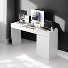 Escrivaninha Penteadeira Jaspe Branco Fosco