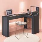 Escrivaninha Penteadeira Jordan Preto Fosco