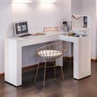 Escrivaninha Penteadeira Justin Branco Fosco