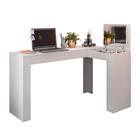 Escrivaninha Penteadeira Justin Branco Fosco