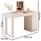 Escrivaninha Penteadeira Marih 121 Cm Mbl