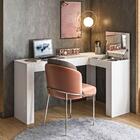 Escrivaninha Penteadeira Melissa Ii De Canto Mobler Preto Fos