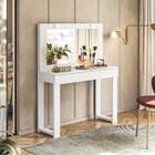 Escrivaninha Penteadeira Royal Branco Fosco