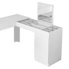 Escrivaninha Penteadeira Said Com Espelho Preto