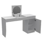 Escrivaninha Penteadeira Storer Com Espelho Branco