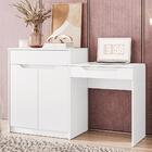 Escrivaninha Penteadeira Trend Com 2 Portas E 1 Gaveta