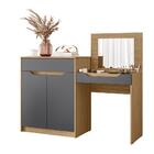 Escrivaninha Penteadeira Trend Com 2 Portas E 1 Gaveta
