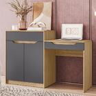 Escrivaninha Penteadeira Trend Com 2 Portas E 1 Gaveta