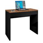 Escrivaninha Pequena Com 1 Gaveta Natura Preto Slim Zanzini