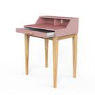 Escrivaninha Pine 60cm Com Gaveta - Rosa Chá