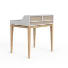 Escrivaninha Pine 80cm Com Gaveta - Branca