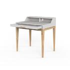 Escrivaninha Pine 80cm Com Gaveta - Branca