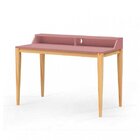 Escrivaninha Pine Espresso Móveis Rosa Chá