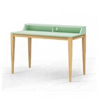 Escrivaninha Pine Espresso Móveis Verde Claro