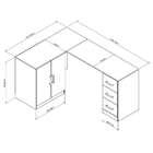 Escrivaninha Plus Branca