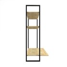 Escrivaninha Porto Suspensa 94cm Industrial Espresso Móveis N