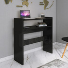 Escrivaninha Preta Bancadas Mesas De Estudos