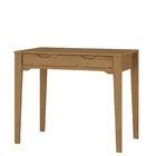 Escrivaninha Quebec 91cm Pés Em Madeira Maciça Espresso Móvei