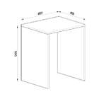 Escrivaninha Raquel Ll Branca