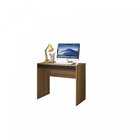 Escrivaninha Recta 90cm Marrom E Preto Marrom E Preto