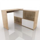 Escrivaninha Reta Ou Em L Com Armário Olimpo 189cm Espresso M