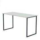 Escrivaninha Reta Smart 135cm Industrial Movenord Argila E Pr