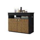 Escrivaninha Retrátil Com Balcão Delicato 2 Portas 160cm Móve