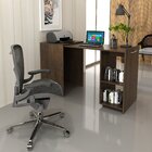 Escrivaninha Retrátil Mesa Escritório Me4170 Rústico