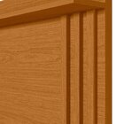 Escrivaninha Ripada Para Tv Até 42 Polegadas 3 Gavetas Doble