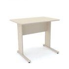 Escrivaninha Secretária Maxxi Móveis 92cm Pandin Bege E Ovo B