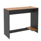 Escrivaninha Smart Office Com Passa Fios E Tampo Mdf Usinado