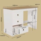 Escrivaninha Smile 3 Gv Bege E Pinus