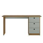 Escrivaninha Space Flex 3 Gv Freijó E Conreto