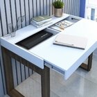 Escrivaninha Squadra Tampo Deslizante Artany