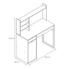 Escrivaninha Starck I 1 Pt 2 Gv Branca