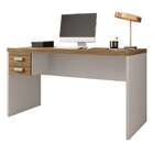 Escrivaninha Studio 2 Gv Freijó E Off White 136 Cm