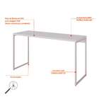 Escrivaninha Studio Branca 135 Cm