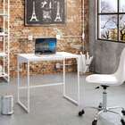 Escrivaninha Studio Branca 80 Cm