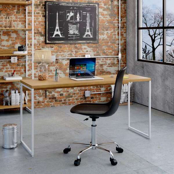 Escrivaninha Studio Mel E Branca 150 Cm