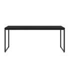 Escrivaninha Studio Preta 180 Cm