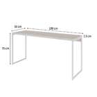 Escrivaninha Studio Snow E Branca 150 Cm