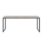 Escrivaninha Studio Snow E Preta 180 Cm