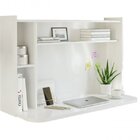 Escrivaninha Suspensa 101cm Duda Permóbili Branca