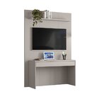 Escrivaninha Suspensa 1.29 Cm Com Painel Para Tv De 55" Nt 21