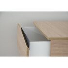 Escrivaninha Suspensa 2 Gavetas 180cm Com Prateleira Suspensa