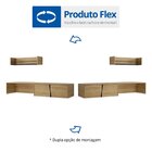 Escrivaninha Suspensa 2 Portas 180cm Com Prateleira Suspensa