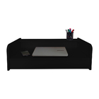 Escrivaninha Suspensa Bancada Com Gaveta Mesa Notebook Preto