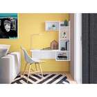 Escrivaninha Suspensa Com Nicho Dubai Branca