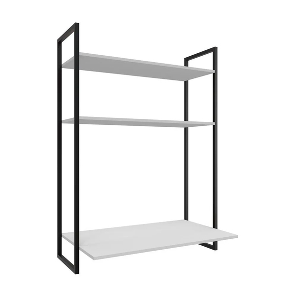 Escrivaninha Suspensa Estilo Industrial Tokyo - Fit Mobel - B