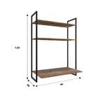 Escrivaninha Suspensa Estilo Industrial Tokyo - Fit Mobel - C